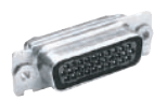 ITT Cannon Double Density D Connector, 2D